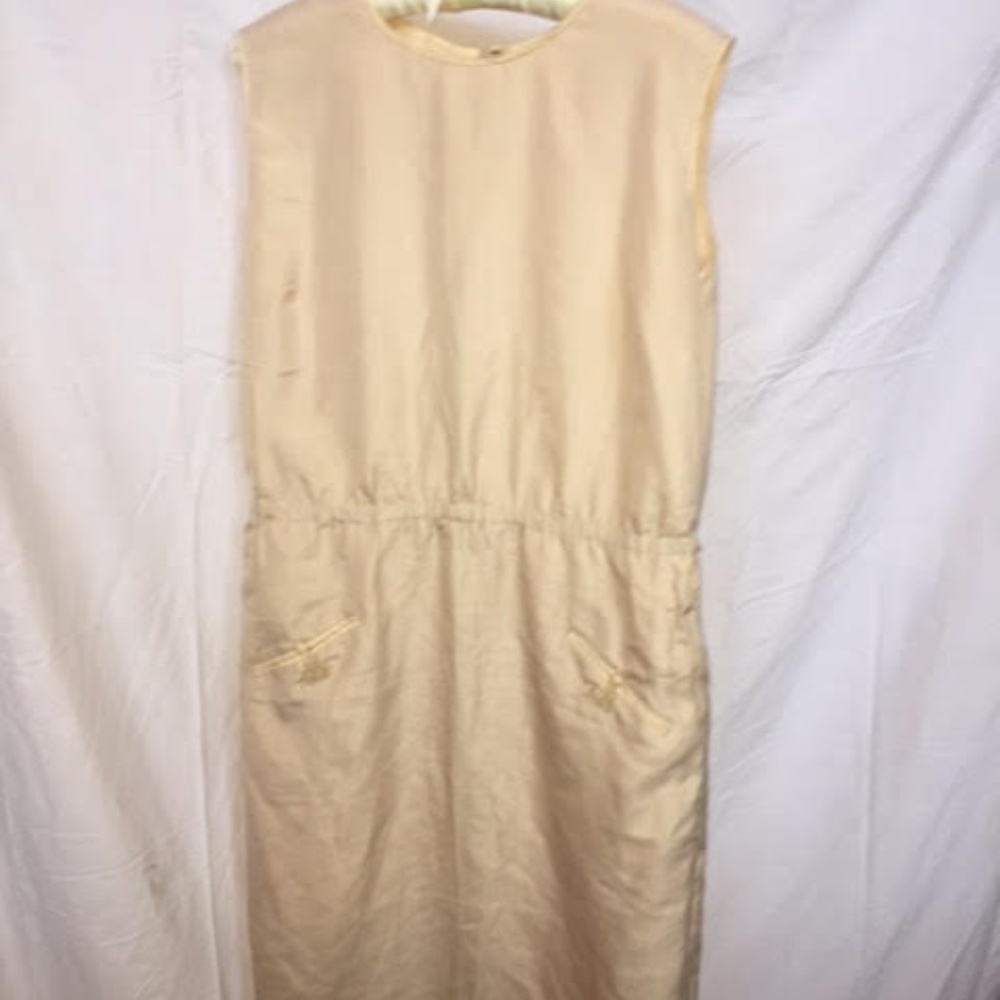 dress, beige